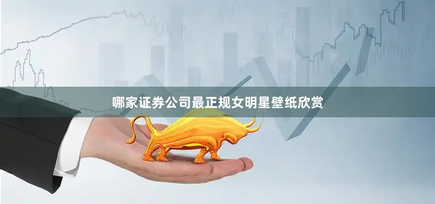 哪家证券公司最正规女明星壁纸欣赏