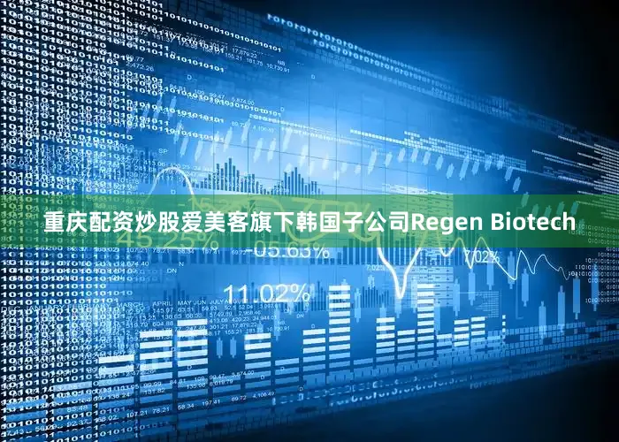 重庆配资炒股爱美客旗下韩国子公司Regen Biotech